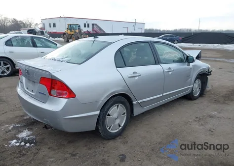 2007 Honda Civic Hybrid z USA, uszkodzony, nr VIN JHMFA36247S023344